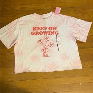 Keep on growing crop top